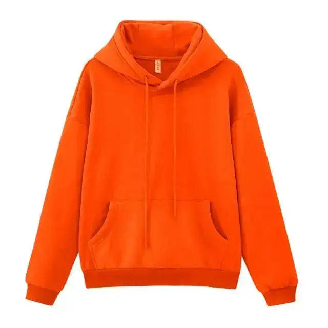 Toppies Womens Tracksuits Hooded Sweatshirts 2021 Autumn Winter Fleece Oversize Hoodies Solid Pullovers Jackets Unisex Couple - Image #22