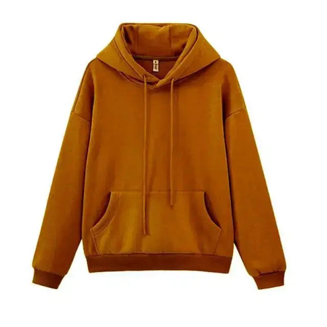 Toppies Womens Tracksuits Hooded Sweatshirts 2021 Autumn Winter Fleece Oversize Hoodies Solid Pullovers Jackets Unisex Couple - Image #25