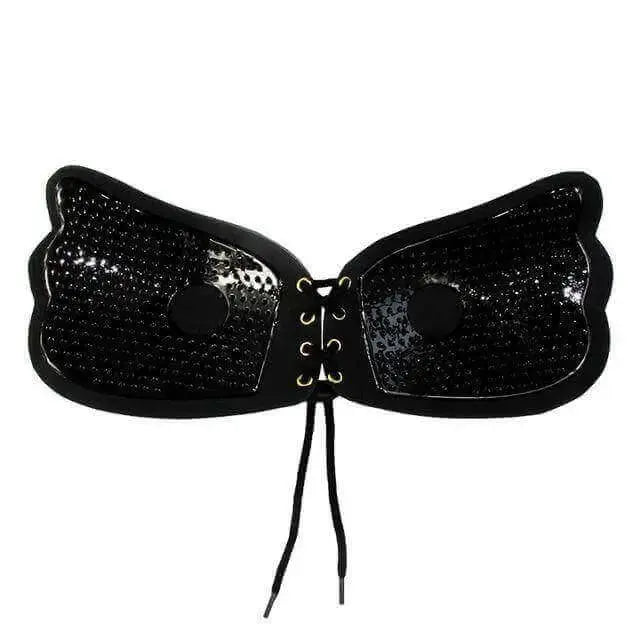 Women Invisible Bra Super Push Up Seamless Self-Adhesive Sticky Wedding Party Front Strapless A B C D Cup Fly Bra - democurrencyconverter 4