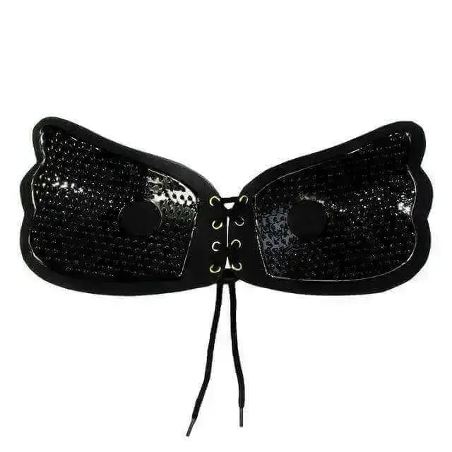 Women Invisible Bra Super Push Up Seamless Self-Adhesive Sticky Wedding Party Front Strapless A B C D Cup Fly Bra - democurrencyconverter 4