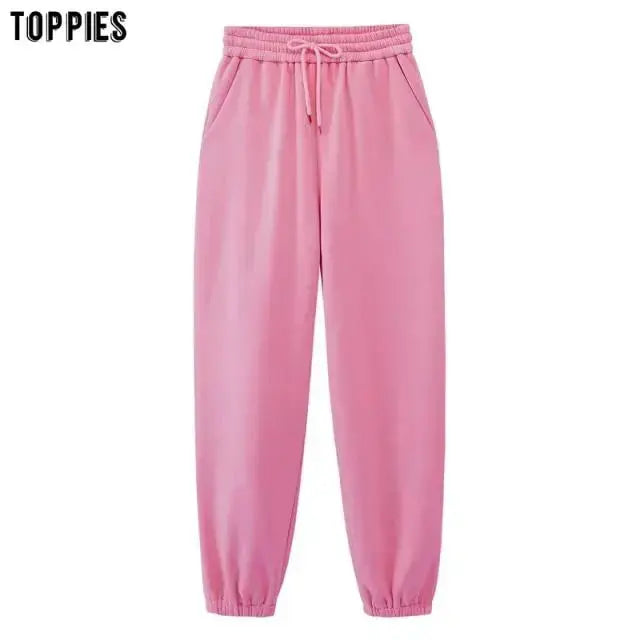 Toppies Womens Tracksuits Hooded Sweatshirts 2021 Autumn Winter Fleece Oversize Hoodies Solid Pullovers Jackets Unisex Couple - Image #26