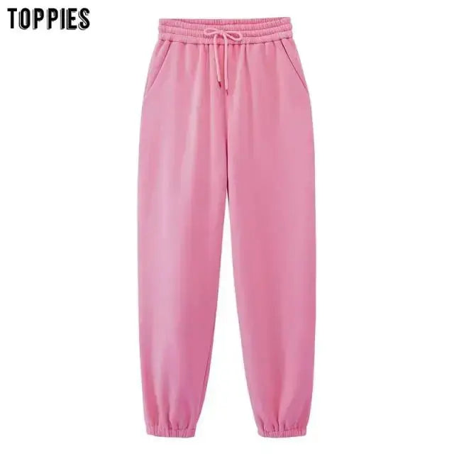 Toppies Womens Tracksuits Hooded Sweatshirts 2021 Autumn Winter Fleece Oversize Hoodies Solid Pullovers Jackets Unisex Couple - Image #31