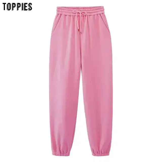 Toppies Womens Tracksuits Hooded Sweatshirts 2021 Autumn Winter Fleece Oversize Hoodies Solid Pullovers Jackets Unisex Couple - Image #26