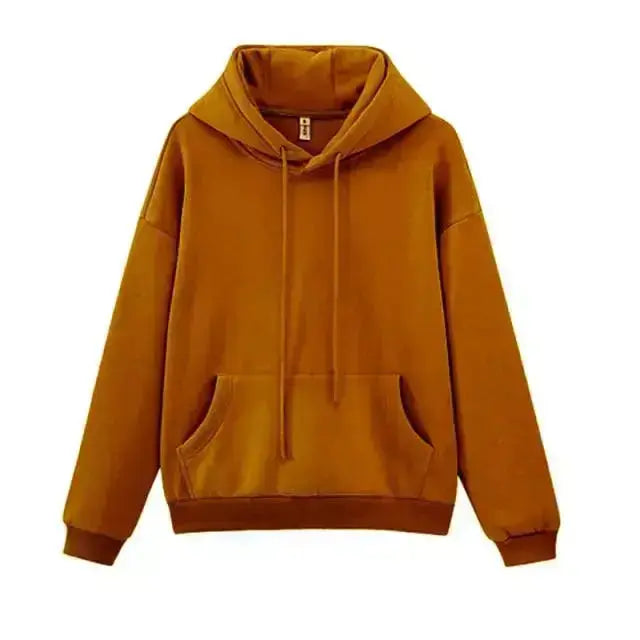 Toppies Womens Tracksuits Hooded Sweatshirts 2021 Autumn Winter Fleece Oversize Hoodies Solid Pullovers Jackets Unisex Couple - Image #25