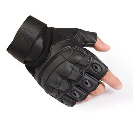Touch Screen Tactical Gloves PU Leather Army Military Combat Airsoft Sports Cycling Paintball Hunting Full Finger Glove Men - Image #4