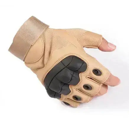 Touch Screen Tactical Gloves PU Leather Army Military Combat Airsoft Sports Cycling Paintball Hunting Full Finger Glove Men - Image #3