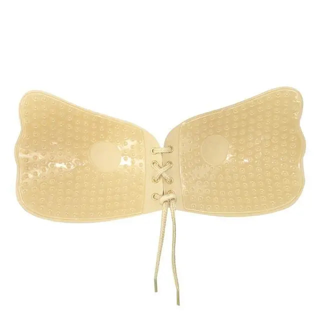 Women Invisible Bra Super Push Up Seamless Self-Adhesive Sticky Wedding Party Front Strapless A B C D Cup Fly Bra - democurrencyconverter 4