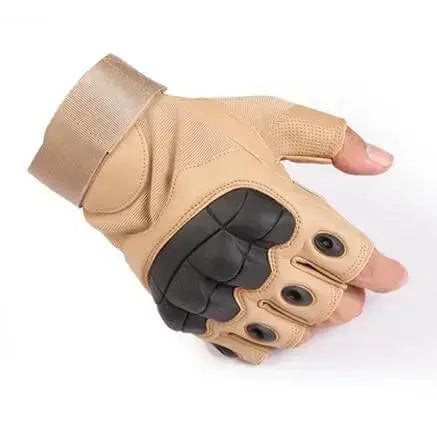Touch Screen Tactical Gloves PU Leather Army Military Combat Airsoft Sports Cycling Paintball Hunting Full Finger Glove Men - Image #3