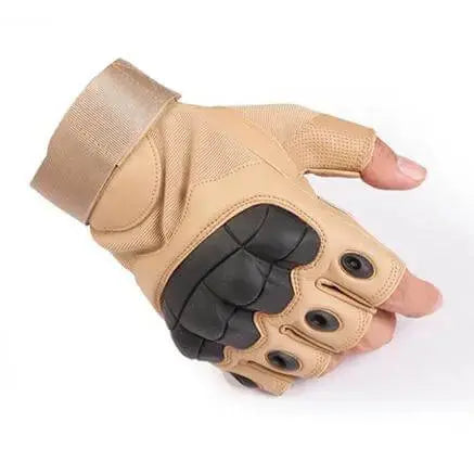 Touch Screen Tactical Gloves PU Leather Army Military Combat Airsoft Sports Cycling Paintball Hunting Full Finger Glove Men - Image #3