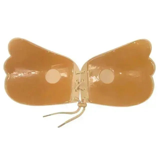 Women Invisible Bra Super Push Up Seamless Self-Adhesive Sticky Wedding Party Front Strapless A B C D Cup Fly Bra - democurrencyconverter 4