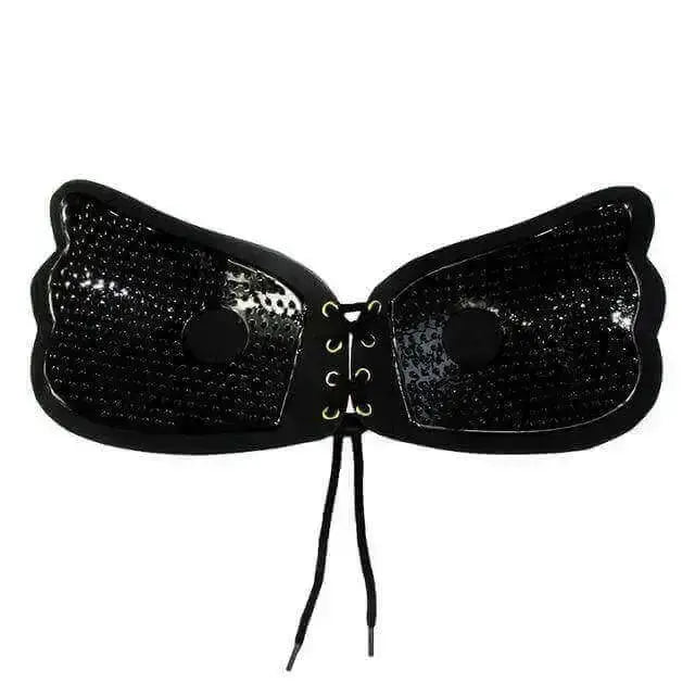 Women Invisible Bra Super Push Up Seamless Self-Adhesive Sticky Wedding Party Front Strapless A B C D Cup Fly Bra - democurrencyconverter 4