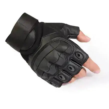 Touch Screen Tactical Gloves PU Leather Army Military Combat Airsoft Sports Cycling Paintball Hunting Full Finger Glove Men - Image #4