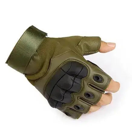 Touch Screen Tactical Gloves PU Leather Army Military Combat Airsoft Sports Cycling Paintball Hunting Full Finger Glove Men - Image #6