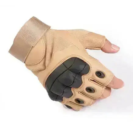 Touch Screen Tactical Gloves PU Leather Army Military Combat Airsoft Sports Cycling Paintball Hunting Full Finger Glove Men - Image #3